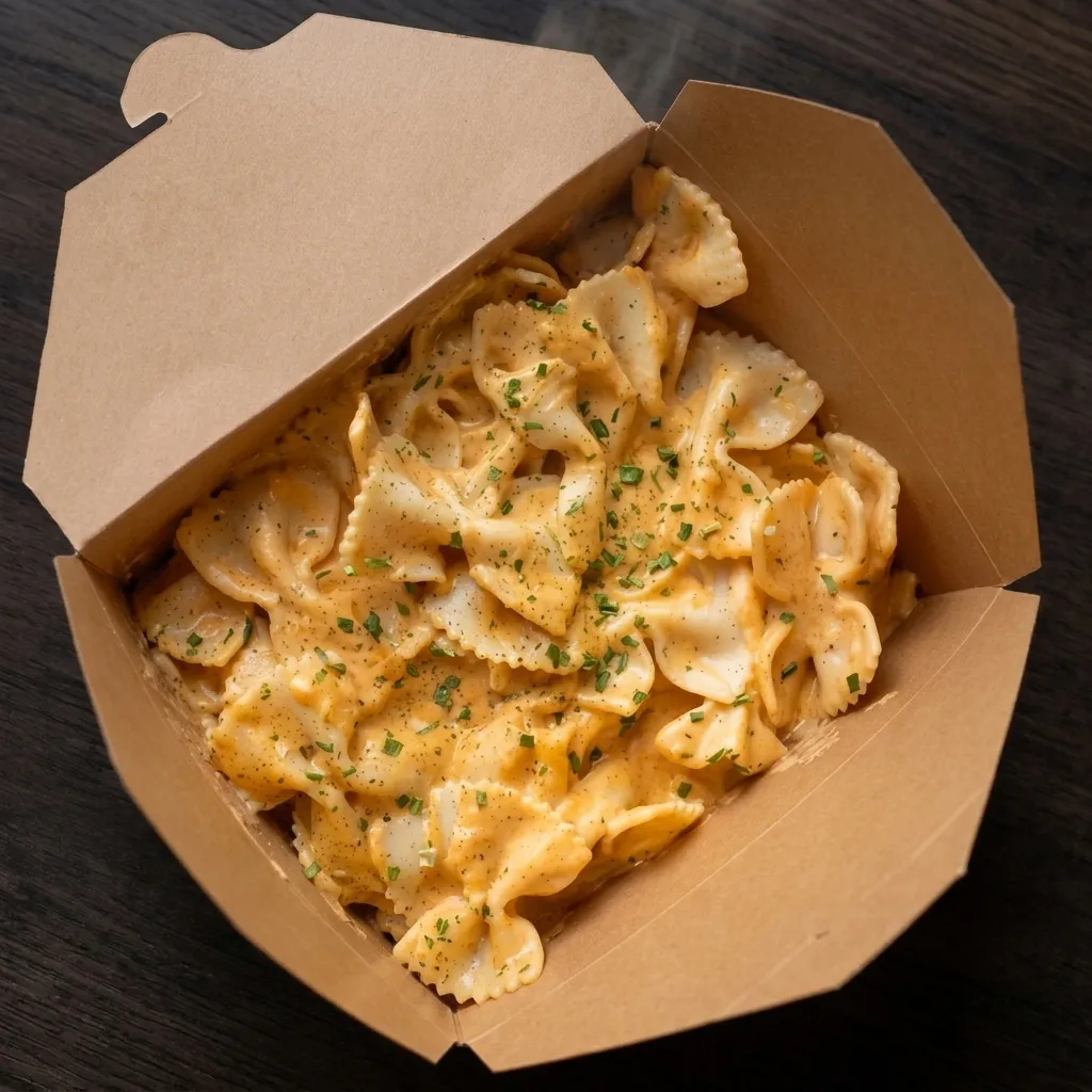Poyos Mac N Cheese comfort food side at Poyos Chicken in downtown London, Ontario